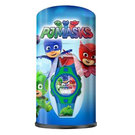 PJ Masks Blue & Green Digital Watch in Metal Tin £14.99